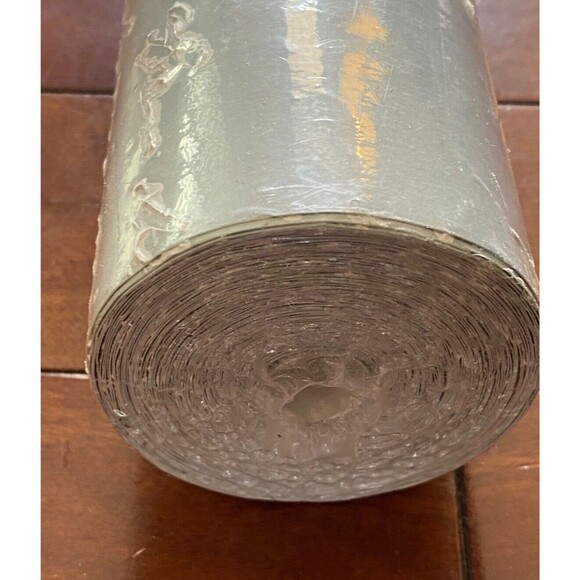 MAGNOLIA HOME Joanna Gaines Prepasted Wallpaper 56 sq ft Noteworthy Green White - Picture 5 of 8